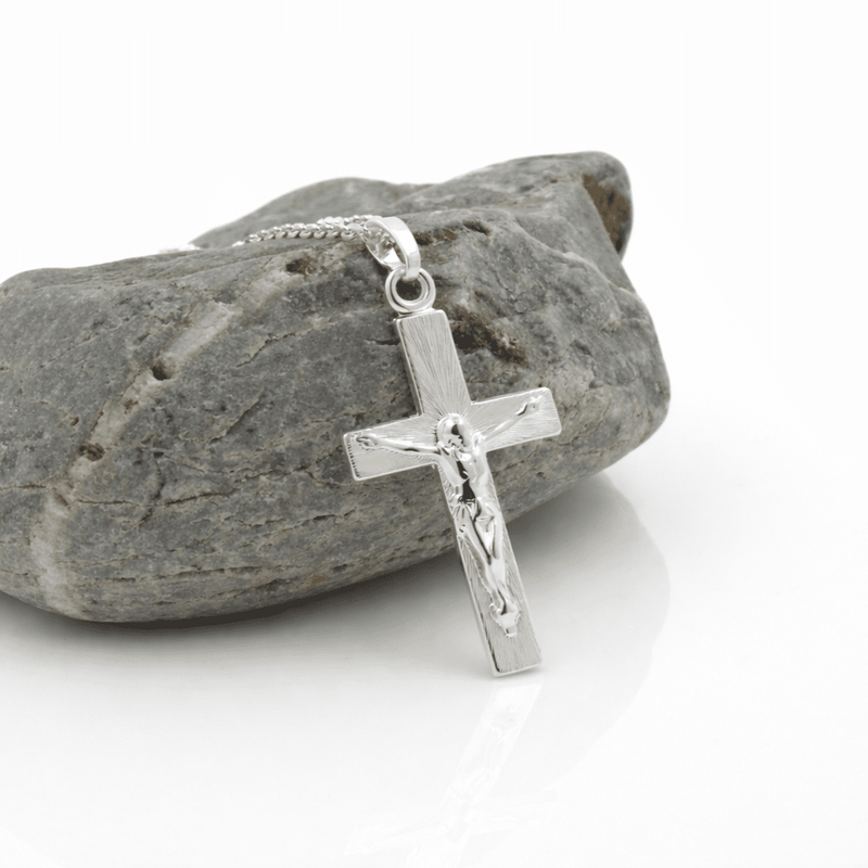 Sterling Silver Crucifix Necklace