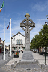 Historic Cashel High Cross in Gold - Recreation Collection