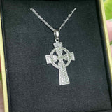 Sterling Silver Traditional Celtic Cross