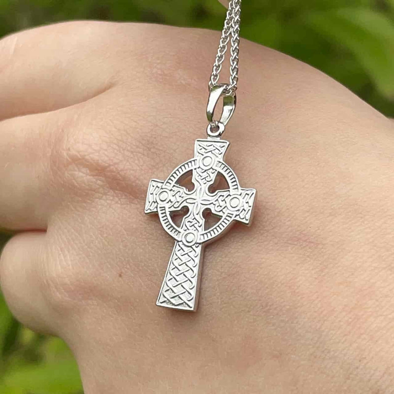 Sterling Silver Traditional Celtic Cross