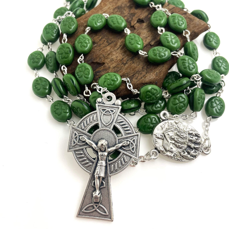 Silver Knock Shrine Rosary