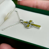 Connemara Marble Double Sided Cross