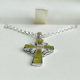 Connemara Marble Double Sided Cross