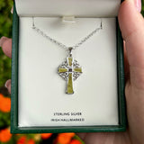 Connemara Marble Double Sided Cross