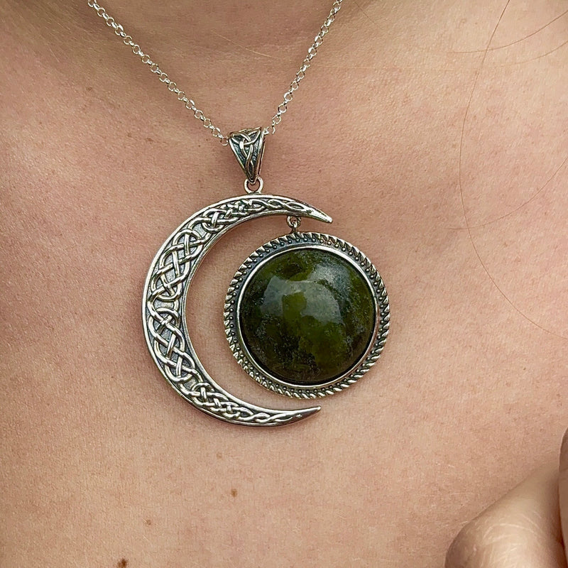 Collar de Plata Sol y Luna