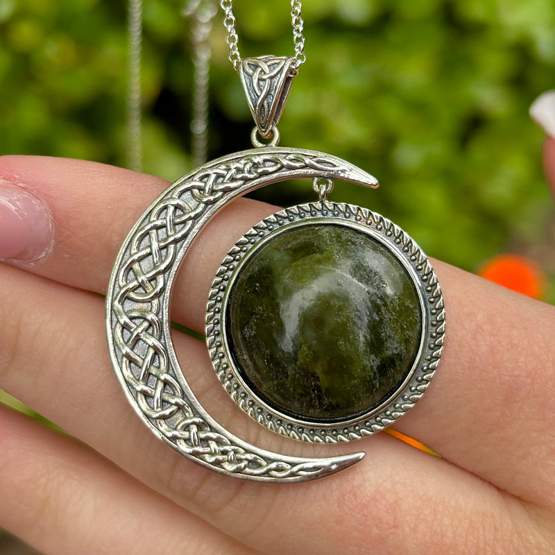 Collar de Plata Sol y Luna