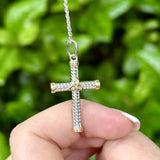 Silver Rope Celtic Cross
