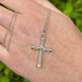 Silver Rope Celtic Cross