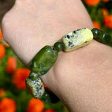 Pulsera de cuentas múltiples de mármol de Connemara