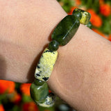Pulsera de cuentas múltiples de mármol de Connemara