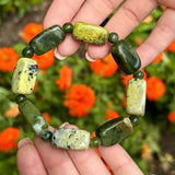 Pulsera de cuentas múltiples de mármol de Connemara