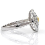 Solstice Ring with 18K Gold Bead