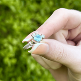 claddagh birthstone ring