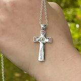 Luxury Ogham Trinity Faith Cross