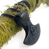 Black Viking Axe Necklace