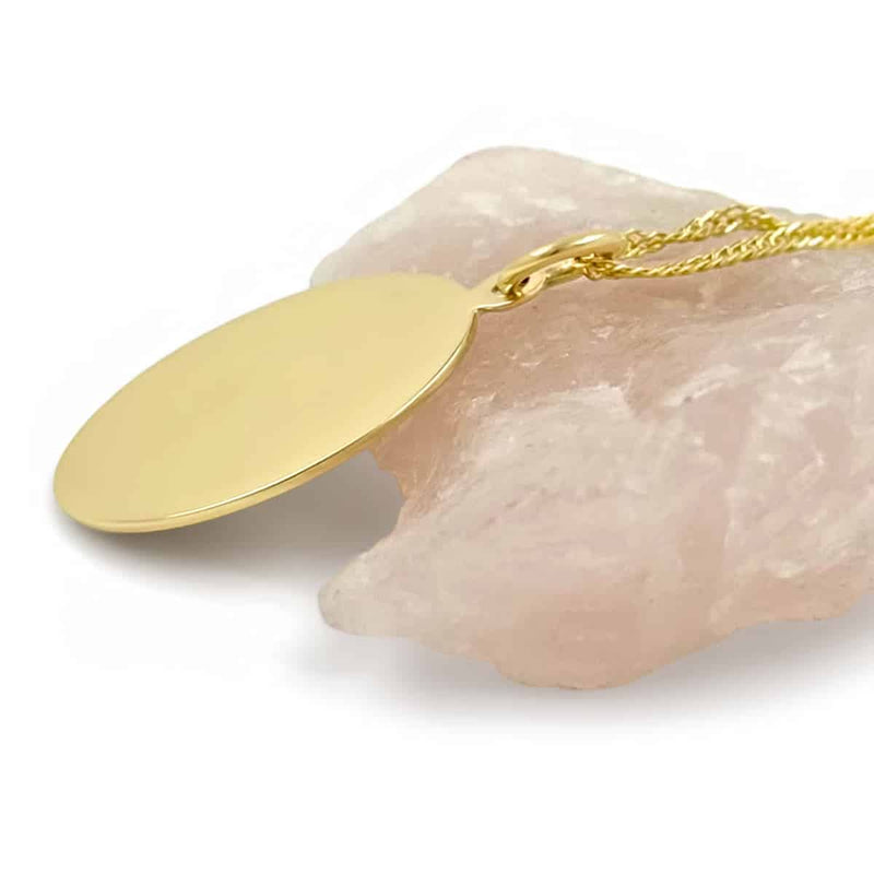Medalla de San Cristóbal de oro de 9 quilates