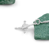 Collar de Plata con Cruz de Santa Brígida