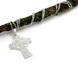 Unusual Rope Cross Necklace