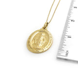 Medalla Milagrosa de Oro de 9 quilates de 30 mm