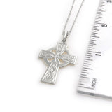 Unusual Rope Cross Necklace
