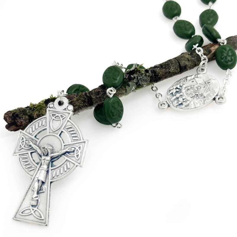 Silver Knock Shrine Rosary