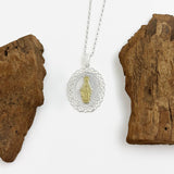 Two Tone 14k Gold Plated Miraculous
