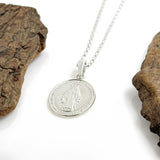 Mittelgroße Wundertätige Medaille aus Sterlingsilber