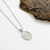 Medalla Milagrosa pequeña de plata de ley