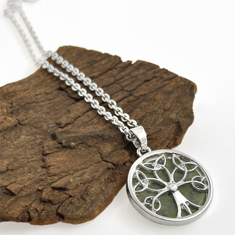 Connemara Marble Tree Of Life Pendant