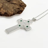 High Cross with Emeralds