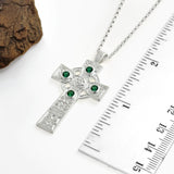 High Cross with Emeralds