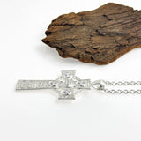 High Cross with White Crystals