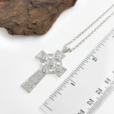 High Cross with White Crystals