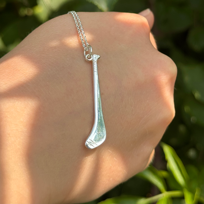 Gaelic Hurl Large Pendant