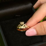 10K Gold Maids Claddagh Ring