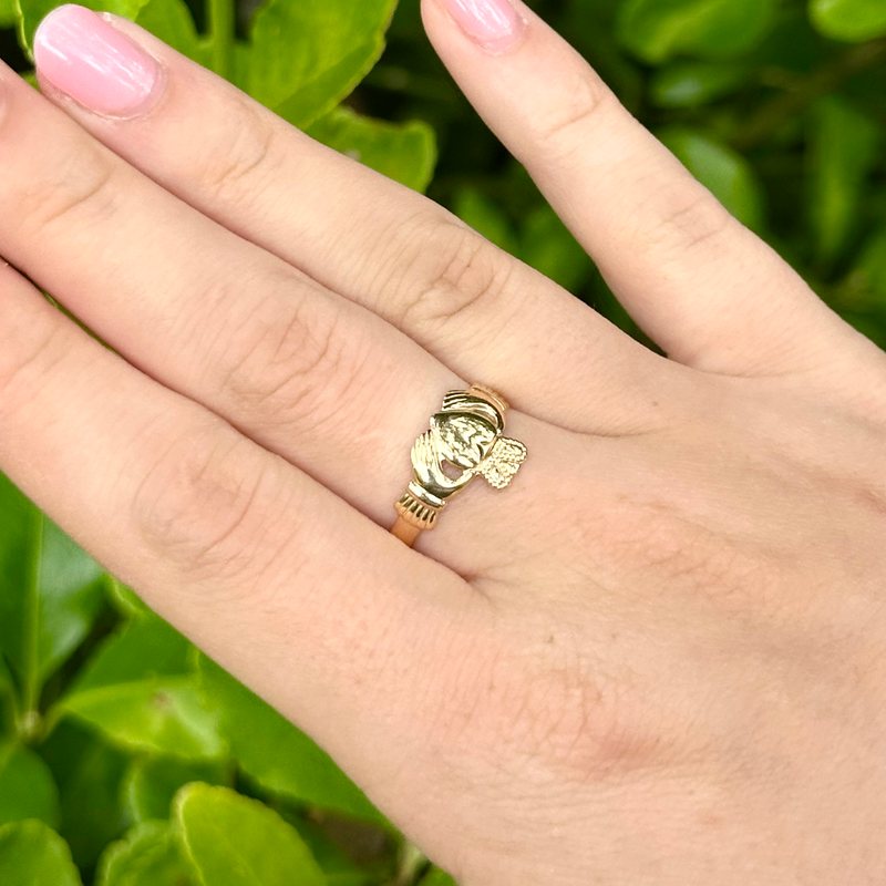 10K Gold Maids Claddagh Ring