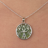 Connemara Marble Tree Of Life Pendant
