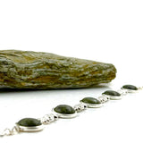 Pulsera de trébol de mármol de Connemara