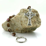 Saints of Ireland Rosary Keychain