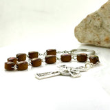 Saints of Ireland Rosary Keychain
