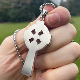 Classic Large Celtic Cross Necklace
