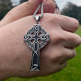 Classic Large Celtic Cross Necklace