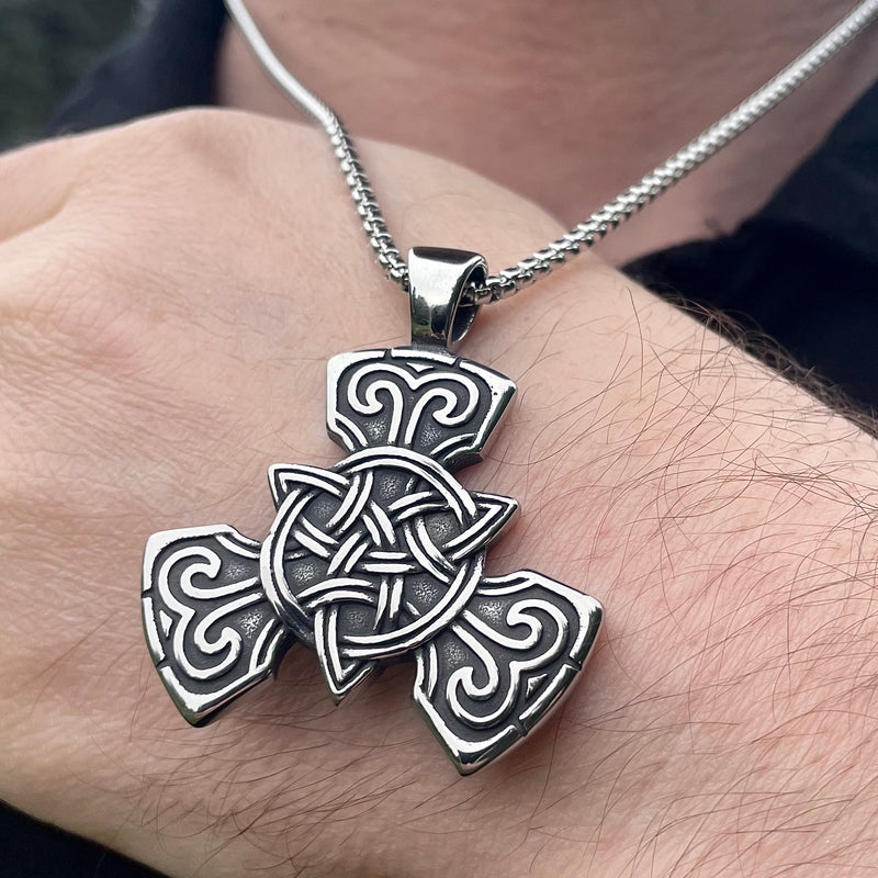 Silver Viking Necklace