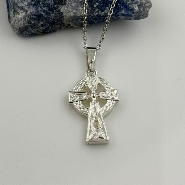Small Chunky Double Sided Celtic Cross