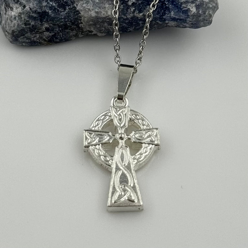 Small Chunky Double Sided Celtic Cross