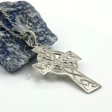 Traditional Style Silver Celtic Cross