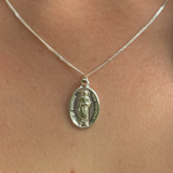 St Joseph The Worker Sterling Silver Medal