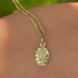 Very Small 9k Gold Miraculous Medal