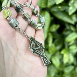 Single Decade Rosary Keychain