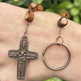 Book of Kells Single Decade Rosary Keychain